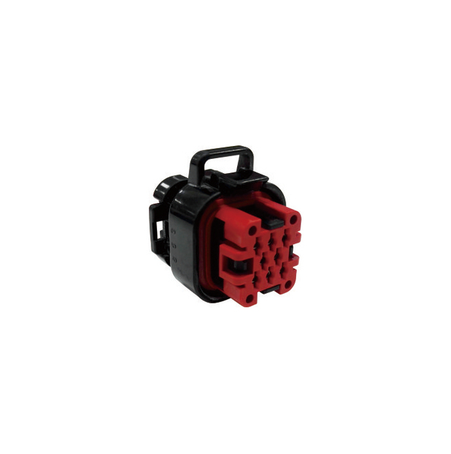 Signal connector – waterproof, three-row, 8-pin