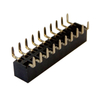 Pin header and female header