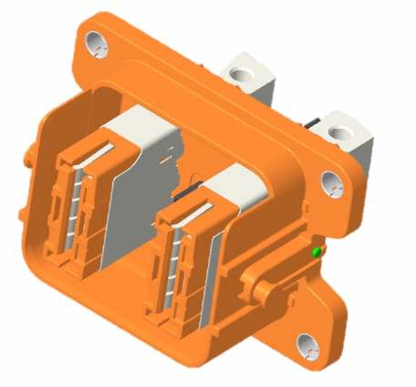 High voltage connector HV6-2PIN