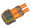 High voltage connector HV6-2PIN