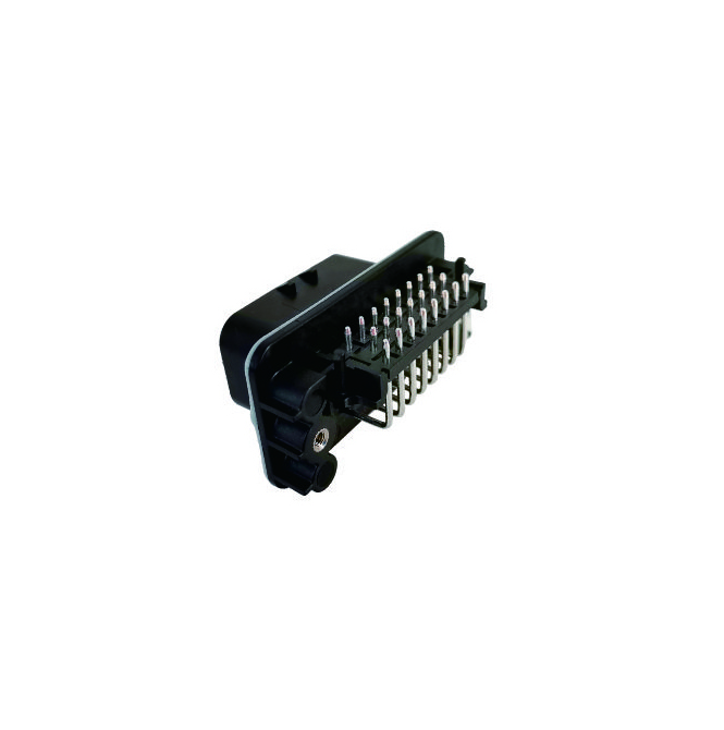 Signal connector – waterproof, three rows, 23 cores