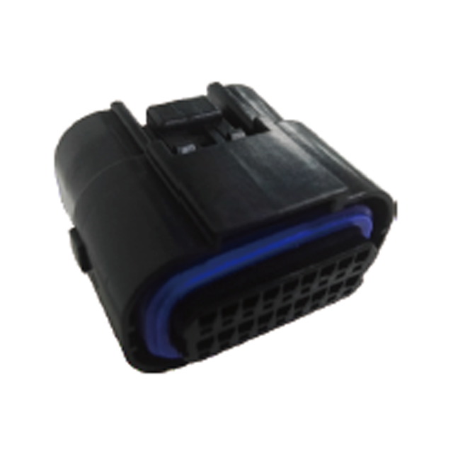 Signal connector-waterproof, double row, 18/26 core